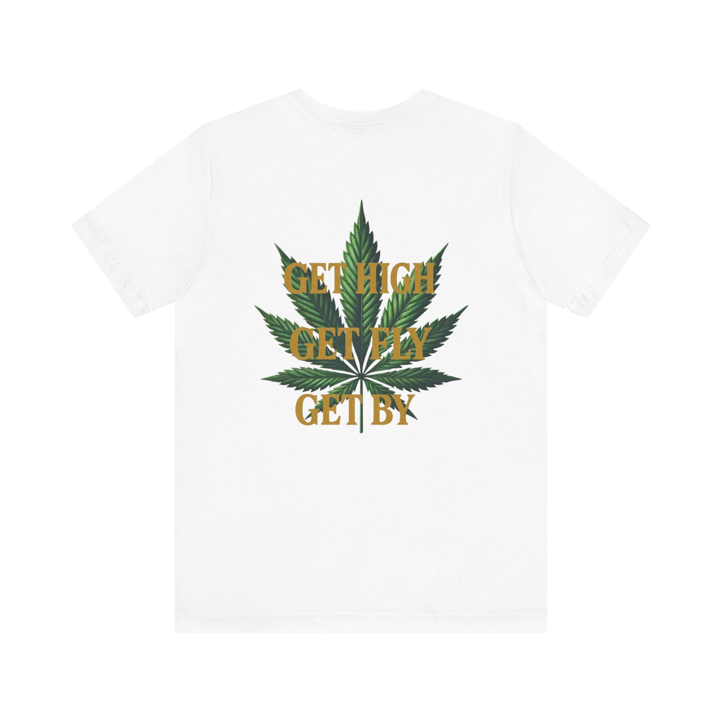 GGG Unisex Jersey Short Sleeve Tee With backside graphic