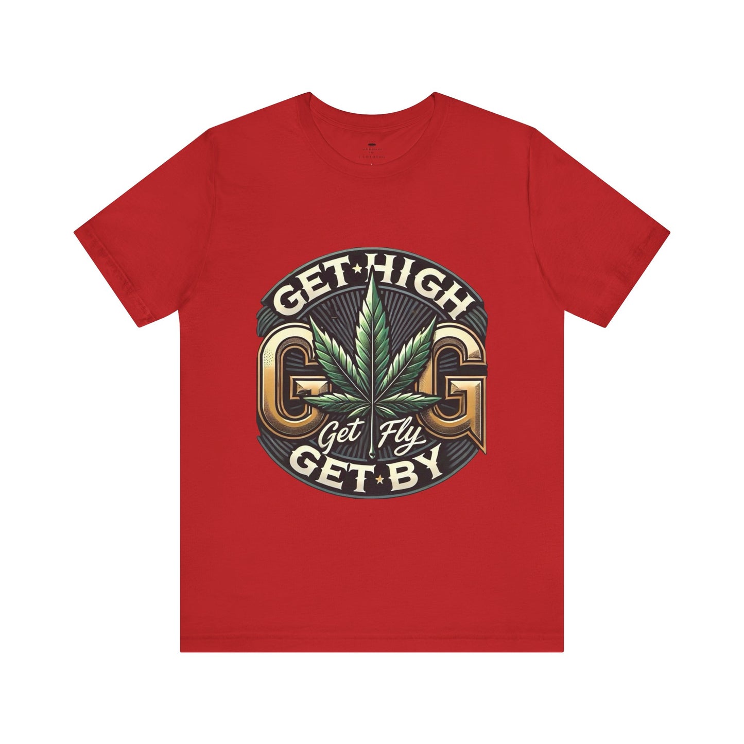GGG Unisex Jersey Short Sleeve Tee With backside graphic