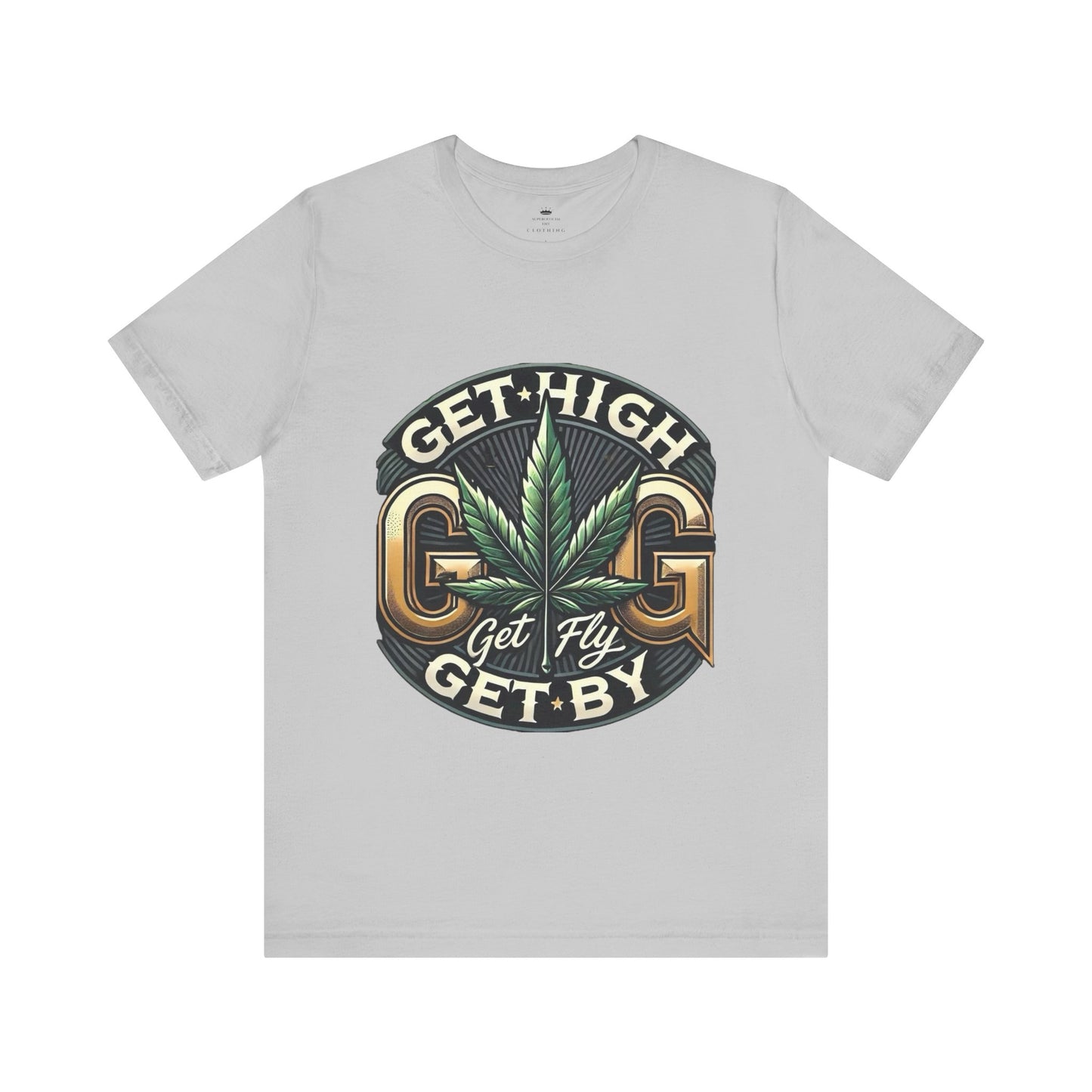 GGG Unisex Jersey Short Sleeve Tee With backside graphic