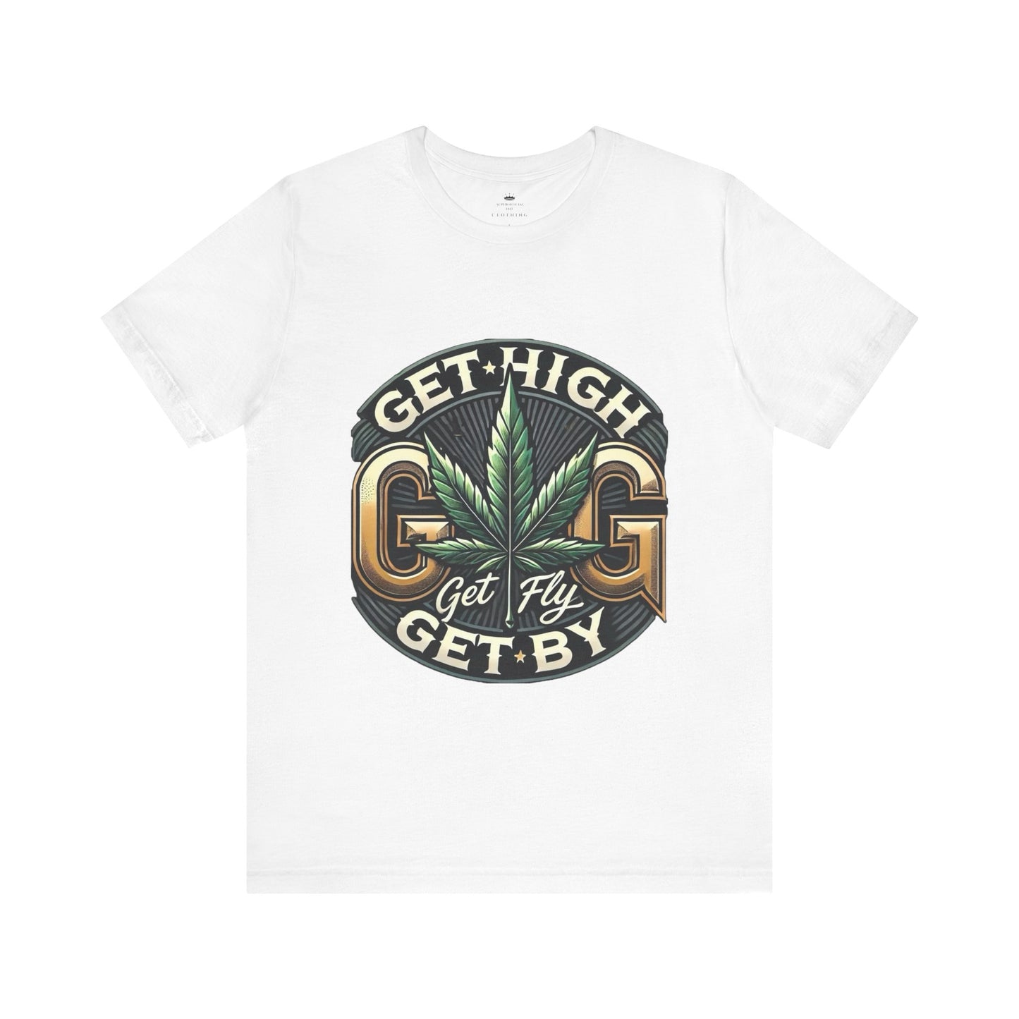 GGG Unisex Jersey Short Sleeve Tee With backside graphic