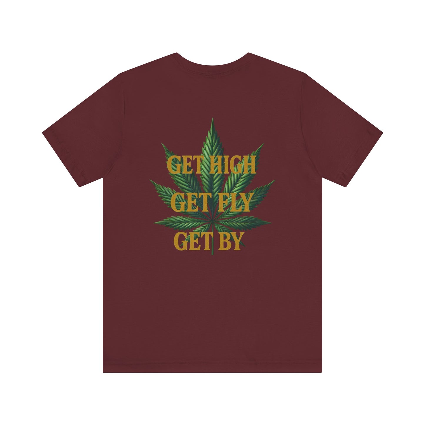GGG Unisex Jersey Short Sleeve Tee With backside graphic