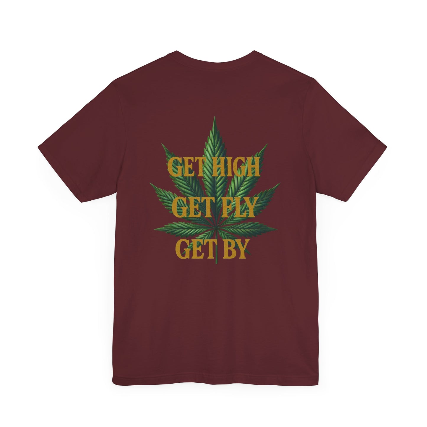 GGG Unisex Jersey Short Sleeve Tee With backside graphic