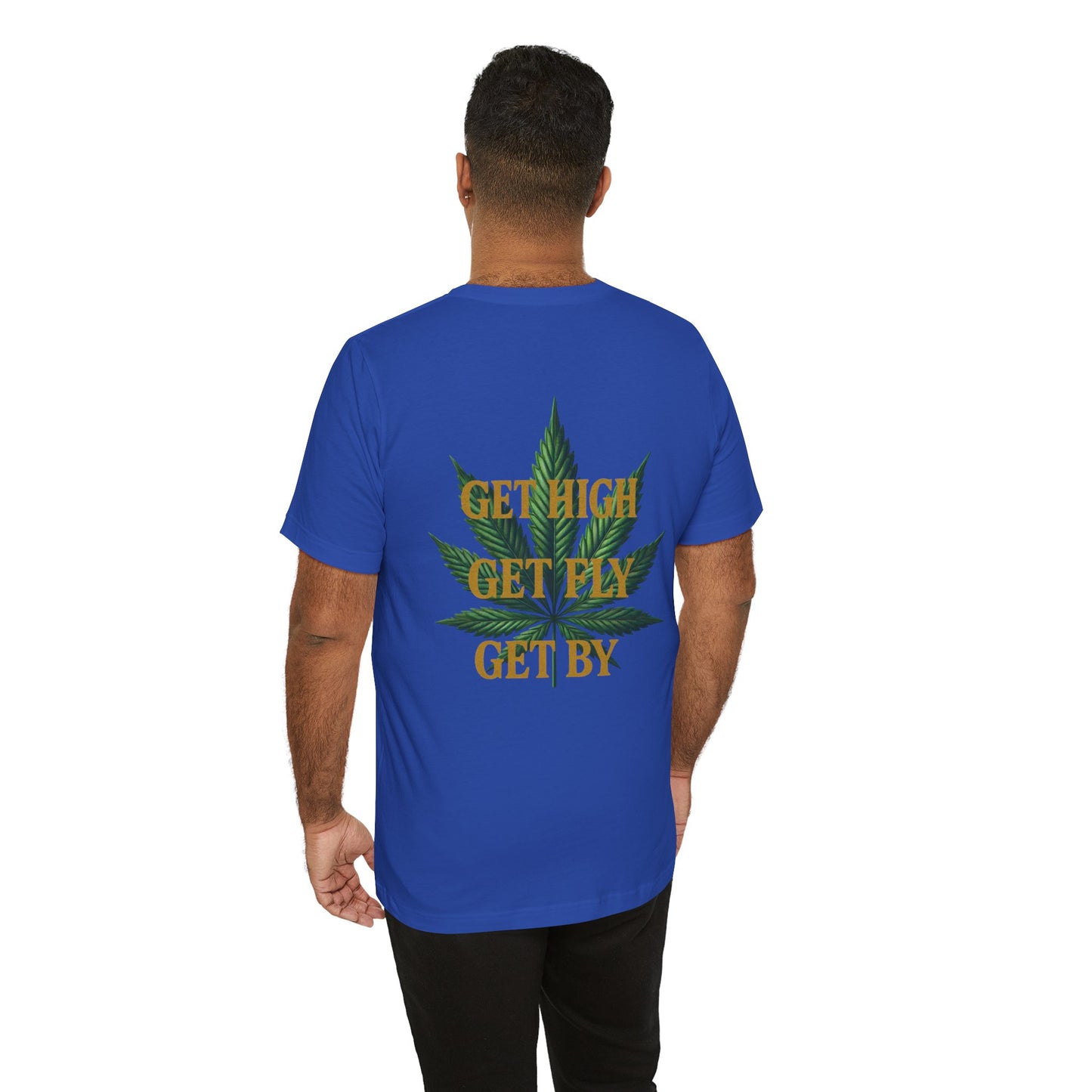 GGG Unisex Jersey Short Sleeve Tee With backside graphic