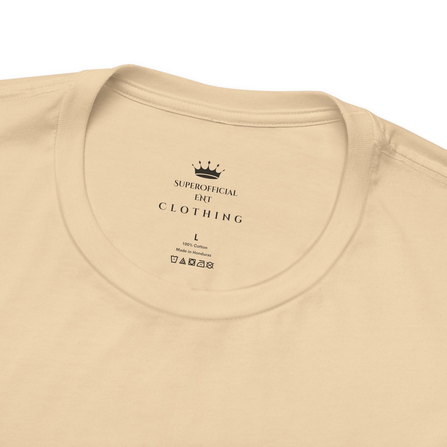 GGG Unisex Jersey Short Sleeve Tee With backside graphic