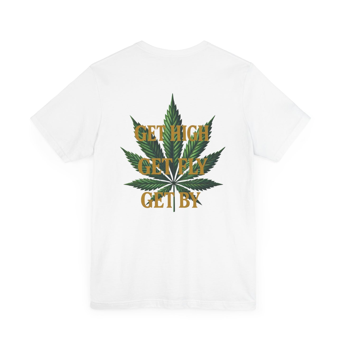 GGG Unisex Jersey Short Sleeve Tee With backside graphic