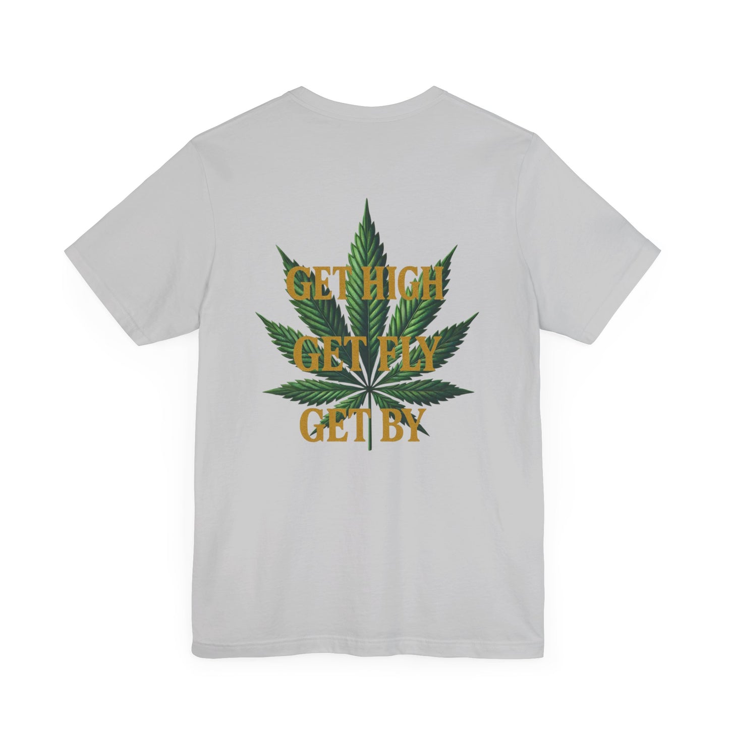 GGG Unisex Jersey Short Sleeve Tee With backside graphic