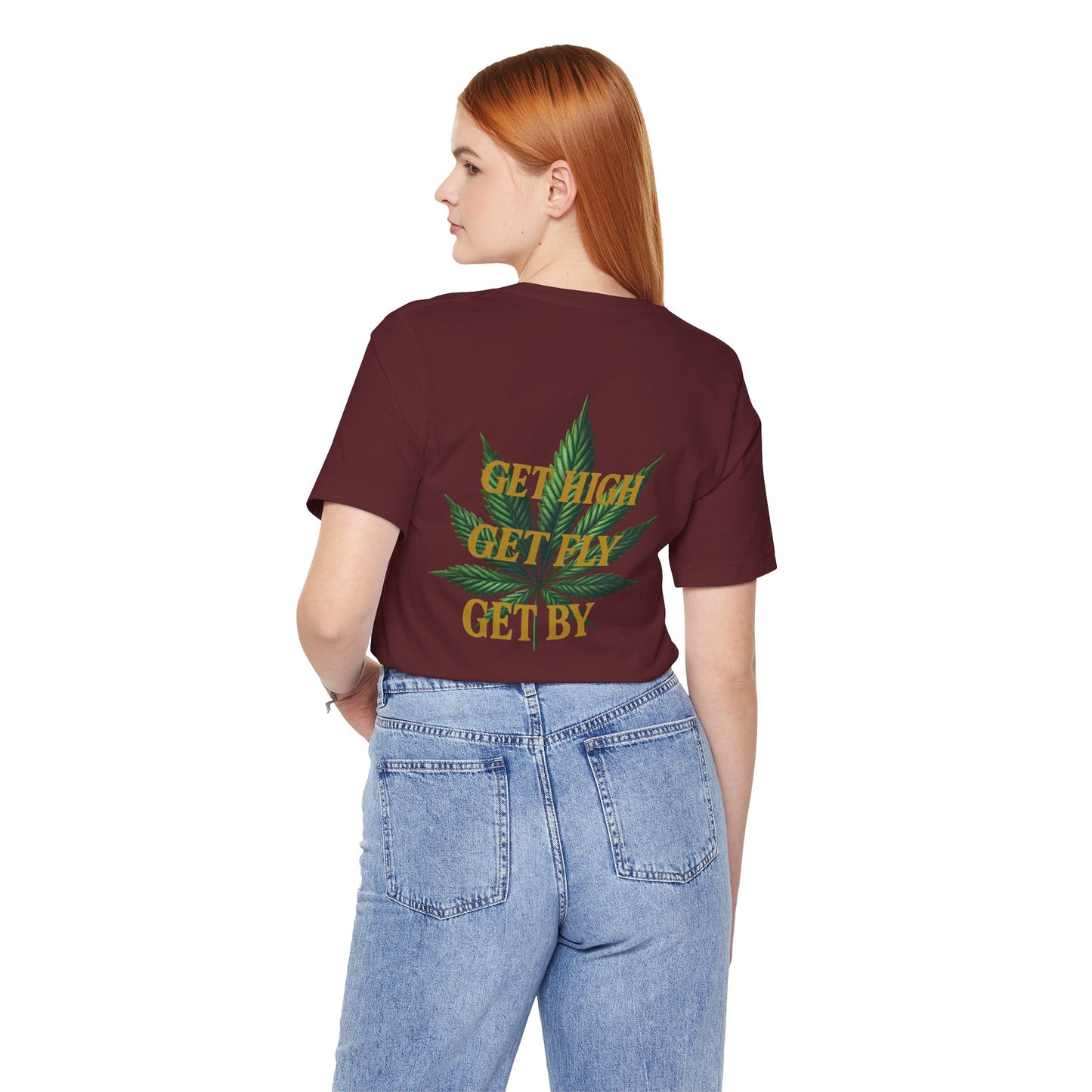 GGG Unisex Jersey Short Sleeve Tee With backside graphic