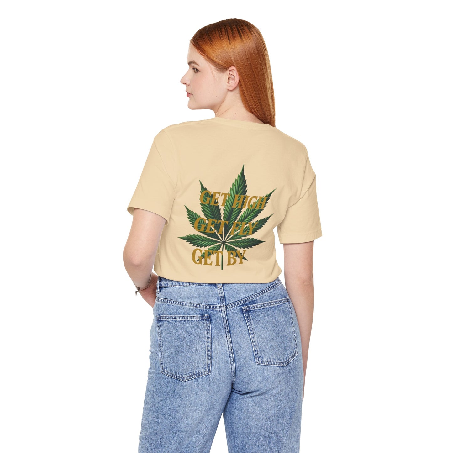 GGG Unisex Jersey Short Sleeve Tee With backside graphic