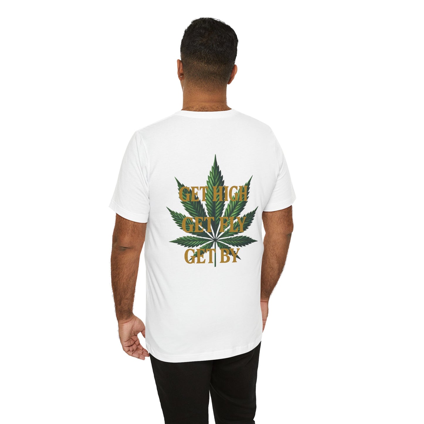GGG Unisex Jersey Short Sleeve Tee With backside graphic