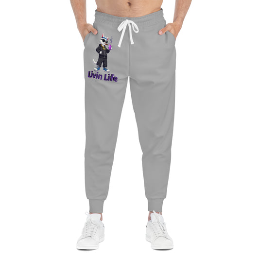 Street Style Wolf Athletic Joggers – Trendy Sportswear for Casual Comfort